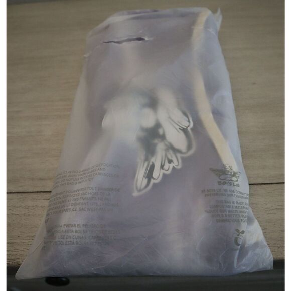 Boys Lie Purple Tie Dye Cotton Slushie Drawstring Backpack (Unreleased) - Picture 9 of 9